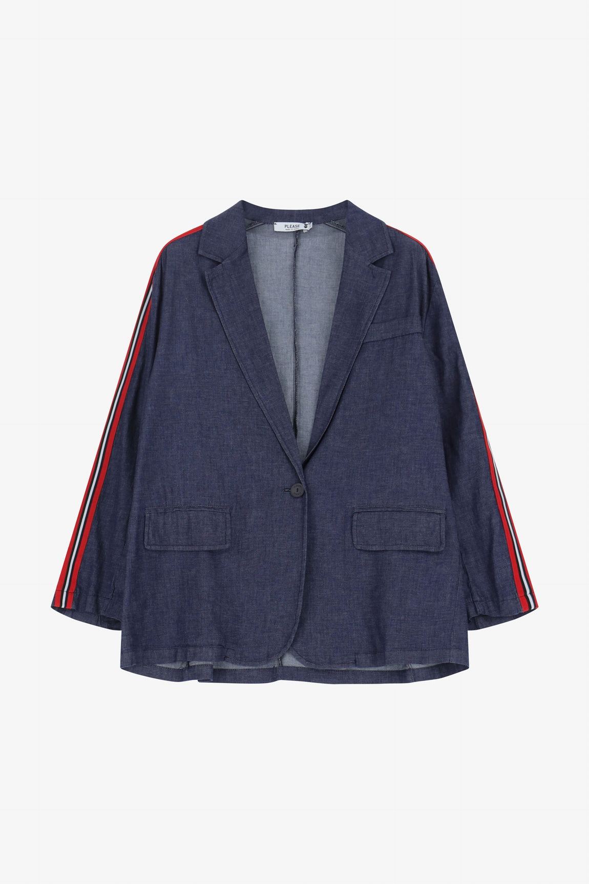 Please Veste Blu Denim J0kfcrtc20